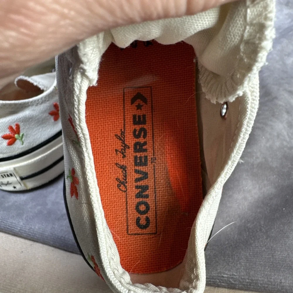 Converse Girls Chuck 70 Low 'Embroidered Garden Party' Shoes Size‎ 3 US 570916C